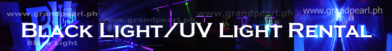 Blacklight Rental, Neon Party, Glow in the Dark